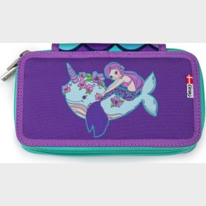 Jeva - Penalhus Med Indhold - Dobbelt - Havfrue