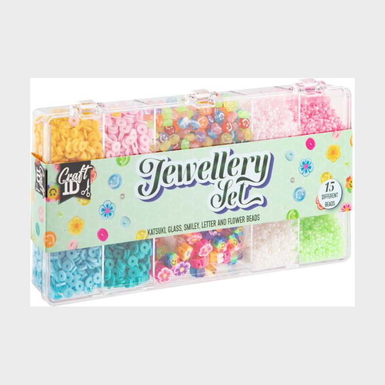 Jewellery Set 5 Diff Perler Og Trans T