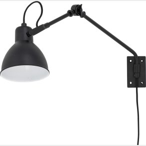 Creative Collection - Jili Lampe Til Vg - Sort - Metal