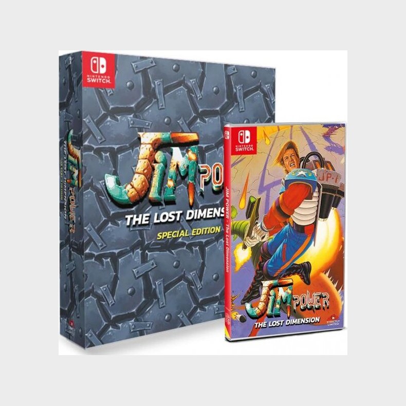 Jim Power The Lost Dimension Special Limited Edition (strictly Limited) - Nintendo Switch