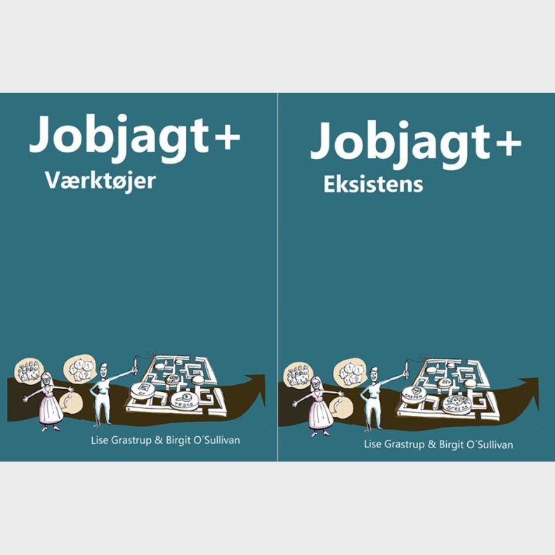Jobjagt+ - Lise Grastrup - Bog
