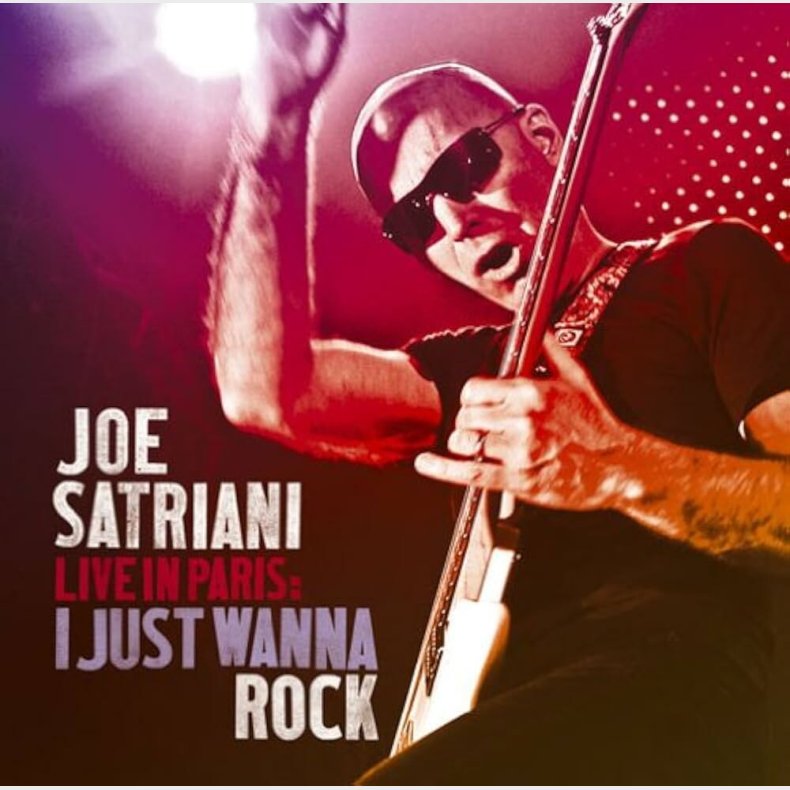 Joe Satriani - Live In Paris: I Just Wanna Rock  - CD