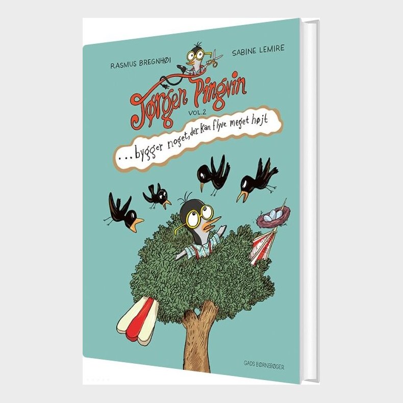 J�rgen Pingvin Bygger Noget, Der Kan Flyve Meget H�jt - Sabine Lemire - Bog