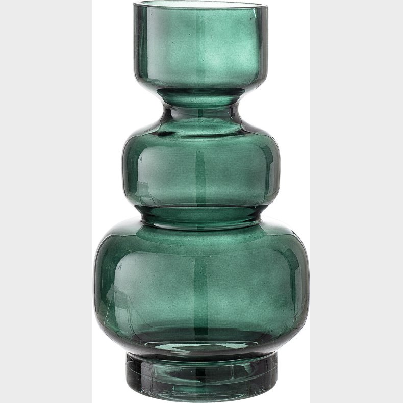 Bloomingville - Johnson Vase - Grn - Glas - H 25 Cm