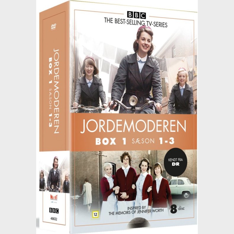 Jordemoderen Box 1 - Sson 1-3 / Call The Midwife - DVD - Tv-serie