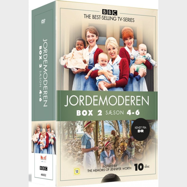 Jordemoderen Box 2 - Sson 4-6 / Call The Midwife - DVD - Tv-serie