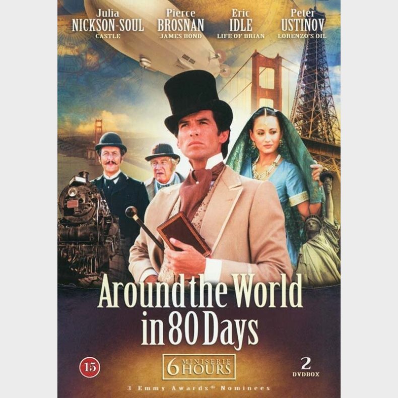 Jorden Rundt I 80 Dage / Around The World In 80 Days - Mini Serie - DVD - Tv-serie