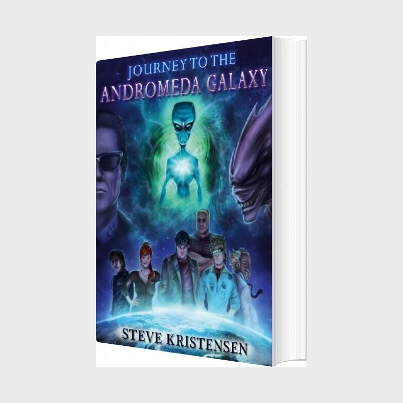 Journey To The Andromeda Galaxy - Steve Kristensen - English Book