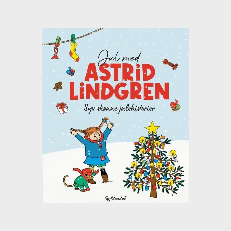 Jul Med Astrid Lindgren. Syv Sknne Julehistorier - Astrid Lindgren - Bog