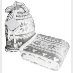 Jule Coral Fleece t�ppe - 150 x 200 cm, Lysgr�