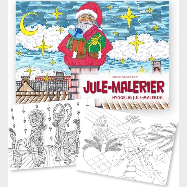 Jule-malerier - Amalie Skriver - Bog