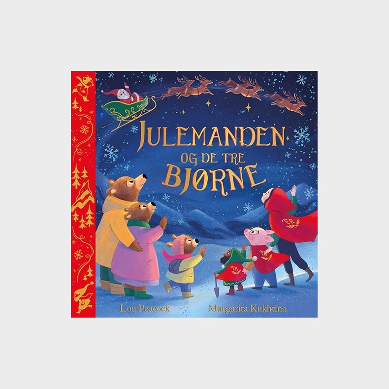 Julemanden Og De Tre Bj�rne - Lou Peacock - Bog
