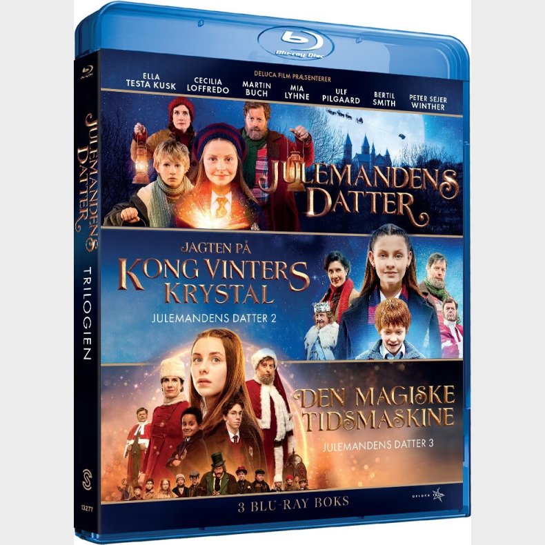 Julemandens Datter 1 // Julemandens Datter 2 // Julemandens Datter 3 - Trilogiboks - Blu-Ray
