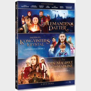 Julemandens Datter 1-3 Boks - DVD - Film
