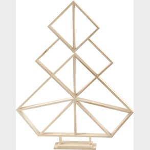 Juletr I Tr - Julepynt - 60x47 Cm