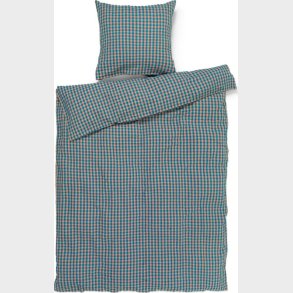 Juna - B�k&b�lge Senget�j 140x200 Cm - Bl� & Okker