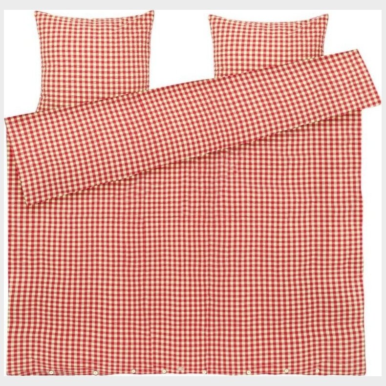 Juna - B�k&b�lge Senget�j 200x220 Cm - R�d & Gul