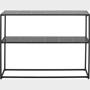 Bloomingville - June Konsolbord - Sort - Sten - L 110 Cm