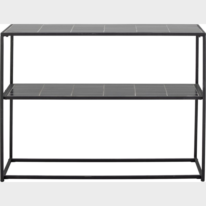 Bloomingville - June Konsolbord - Sort - Sten - L 110 Cm