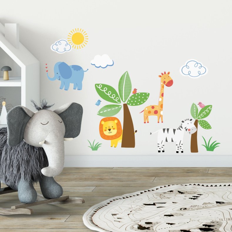 Jungle Venner Wallstickers