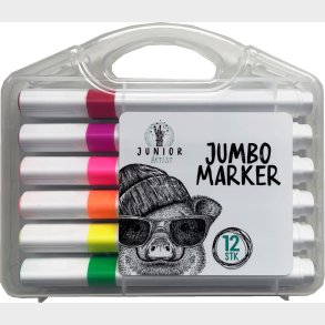 Junior Artist Jumbo Marker 12 Stk