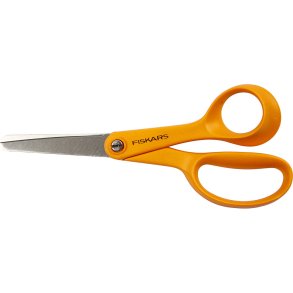 Fiskars | Juniorsaks m. rund spids - Hjre, L: 13 cm