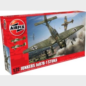 Airfix - Junkers Ju87b-1 Stuka Fly Bygges�t - 1:72 - A03092