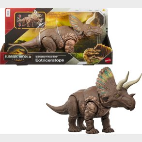 Jurassic World - Gigantic Trashers - Dinosaur Figur - Eotriceratops