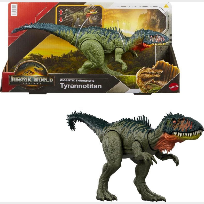 Jurassic World - Gigantic Trashers - Dinosaur Figur - Tyrannotitian