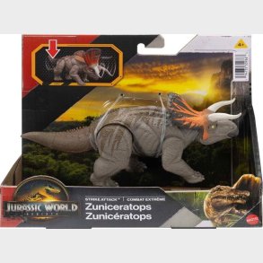 Jurassic World - Rebirth Strike Attack - Zuniceratops Dinosaur