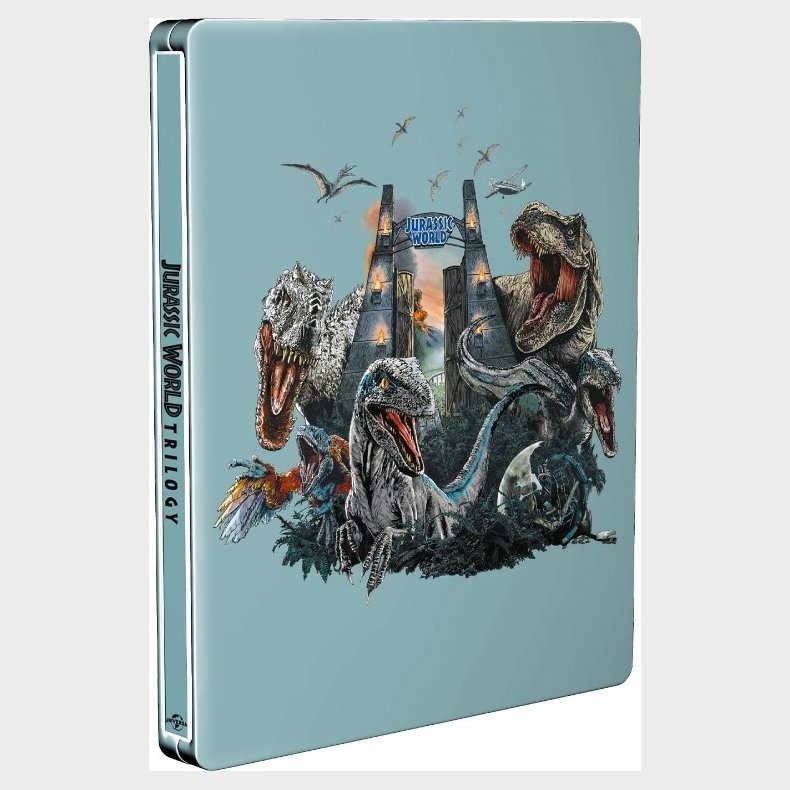 Jurassic World Trilogy -  Steelbook - 4K Blu-Ray