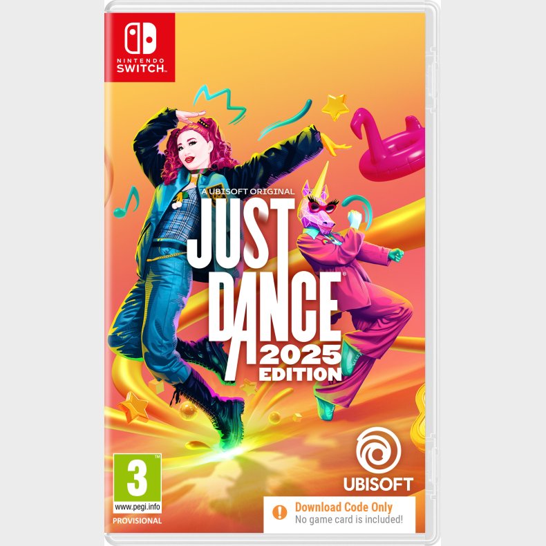 Just Dance 2025 - Kode I Boks - Nintendo Switch