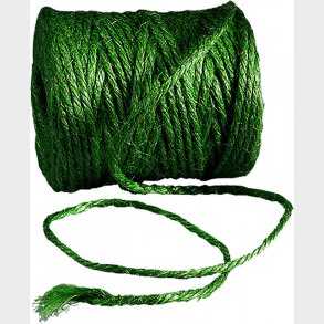 Jutegarn Grn - 4 Ruller  100 Meter