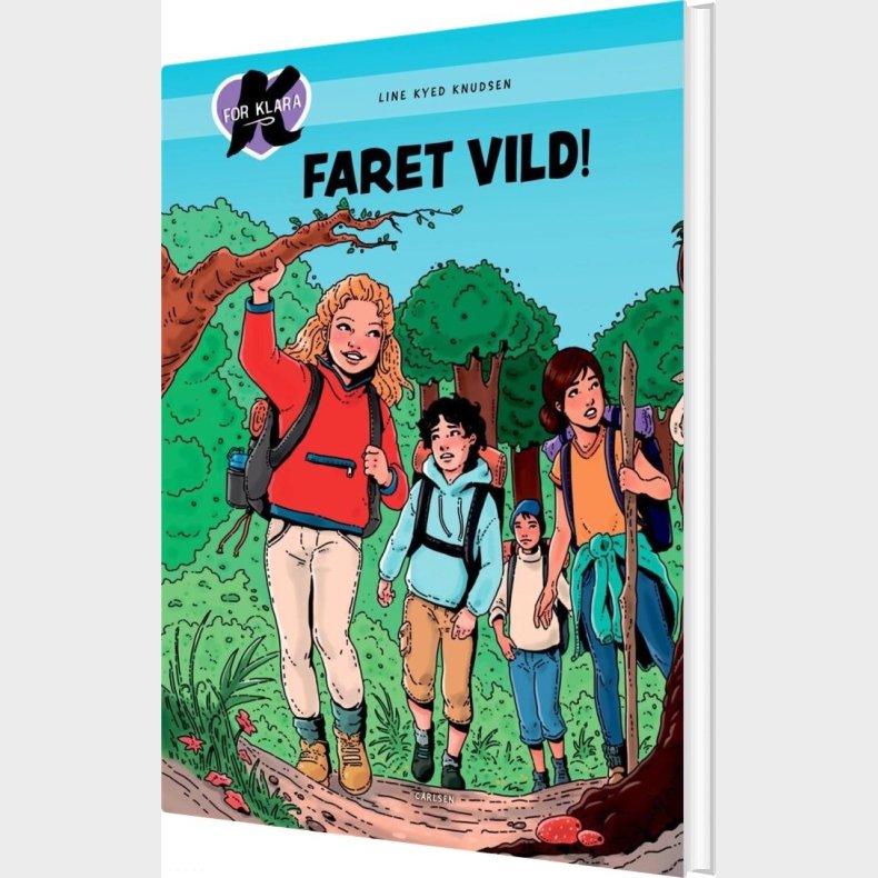 K For Klara 24 - Faret Vild! - Line Kyed Knudsen - Bog