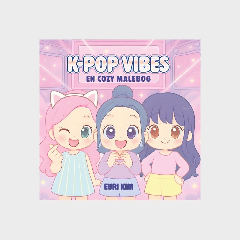 K-pop Vibes - En Cozy Malebog - Bog