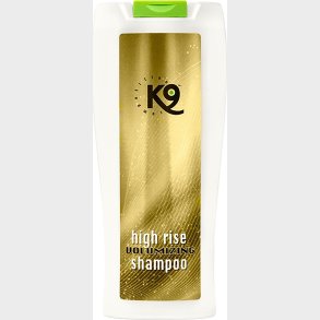 K9 - Hundeshampoo 300ml - High Rise Er En Mild Shampoo, Der Tilfjer Ekstra Volumen Til Pelsen