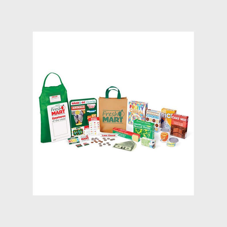 Melissa & Doug | Supermarked - tilbehr, 70 dele