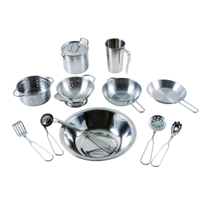 Beleduc | Kkkenst af rustfrit stl, 12 dele