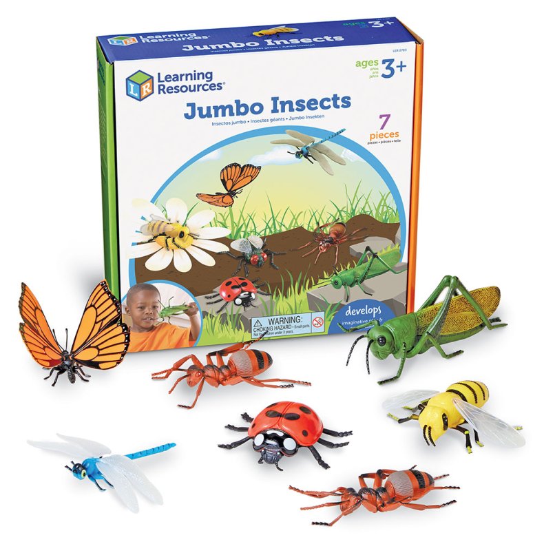 Learning Resources | Kmpe insekter, 7 stk