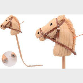 Kphest Med Lyd Og Kort Stang - Lys Brun