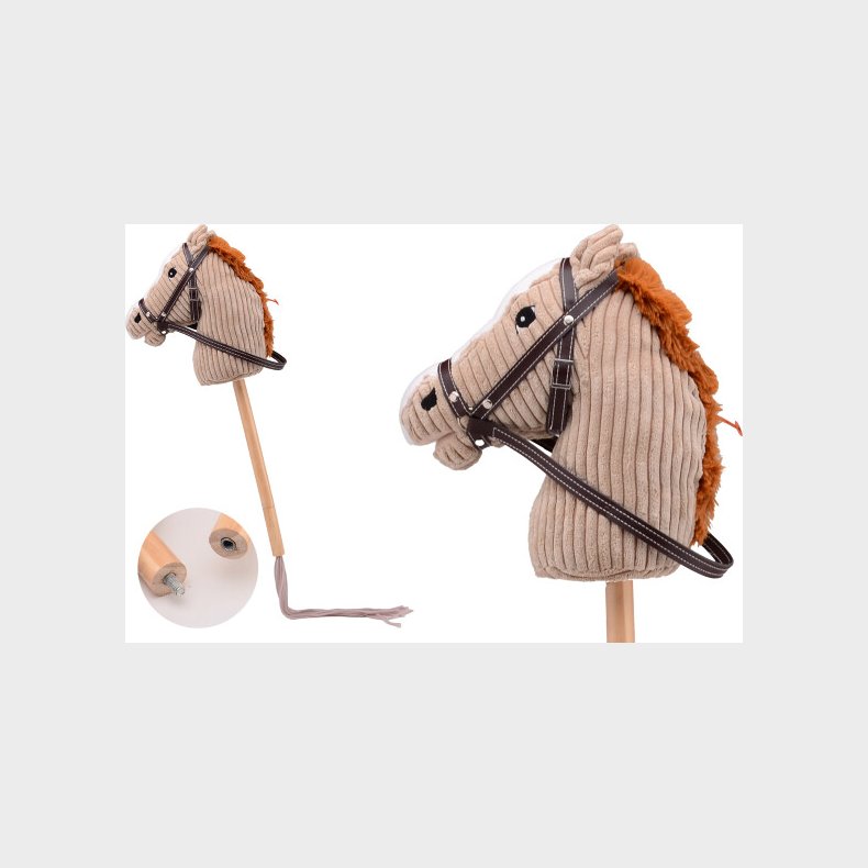 Kphest Med Lyd Og Kort Stang - Mrk Brun