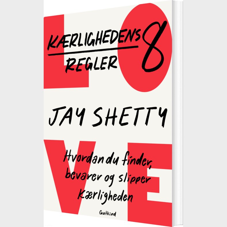 K�rlighedens Otte Regler - Jay Shetty - Bog