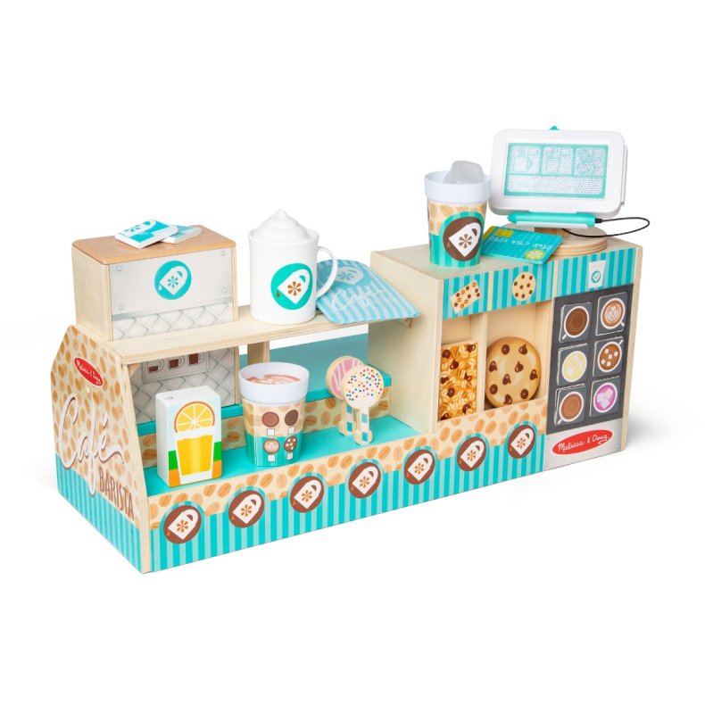 Melissa & Doug | Kaffebar i tr, 35 dele