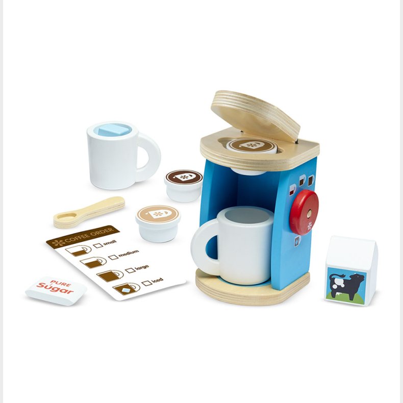 Melissa & Doug | Kaffemaskine m. kapsler
