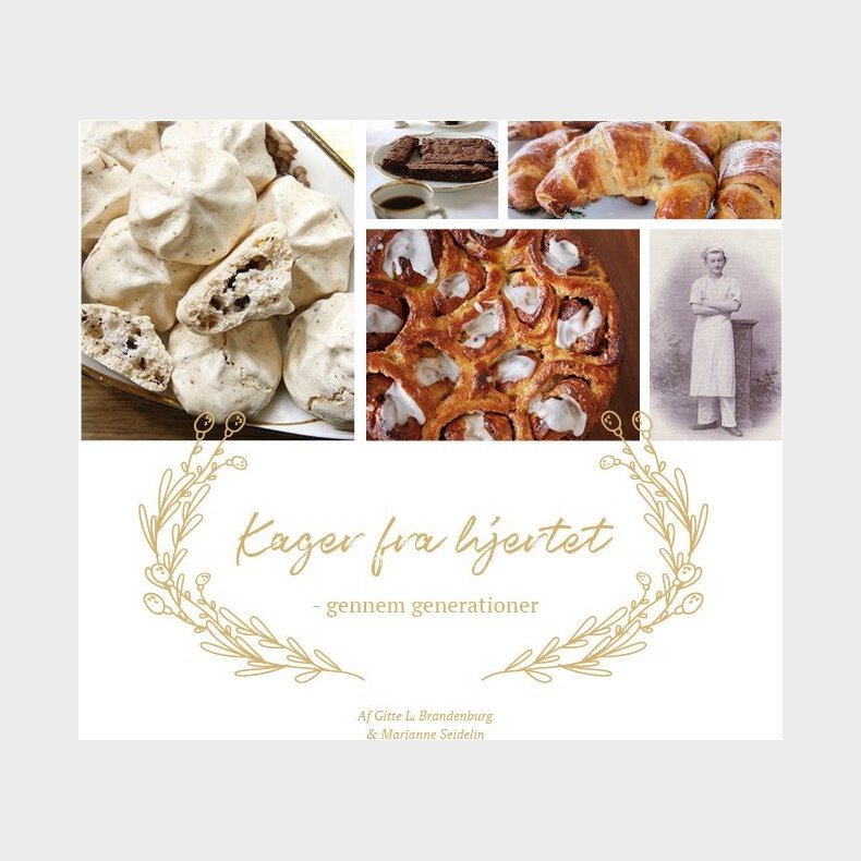 Kager Fra Hjertet - Gitte L. Brandenburg - Bog