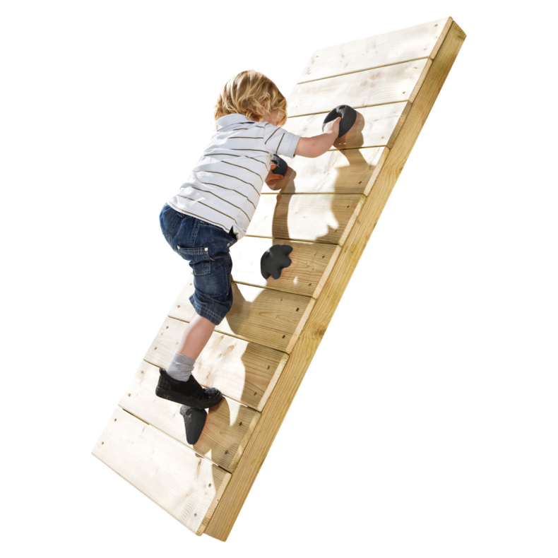 KBT Play | Klatregreb antracit - Medium (inkl. skruer), 5 stk