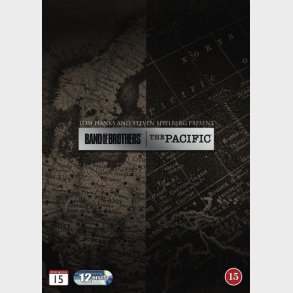 Band Of Brothers - Kammerater I Krig // The Pacific - Hbo - DVD - Tv-serie