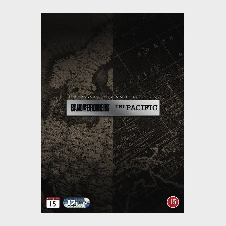 Band Of Brothers - Kammerater I Krig // The Pacific - Hbo - DVD - Tv-serie