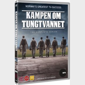 Kampen Om Det Tunge Vand - Den Komplette Serie - DVD - Tv-serie