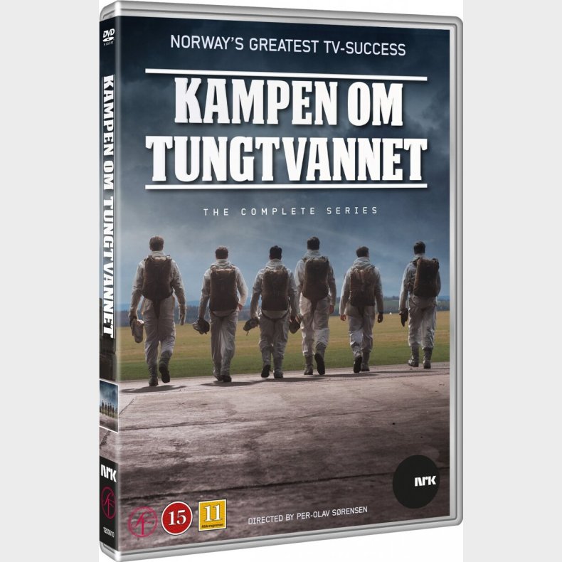 Kampen Om Det Tunge Vand - Den Komplette Serie - DVD - Tv-serie